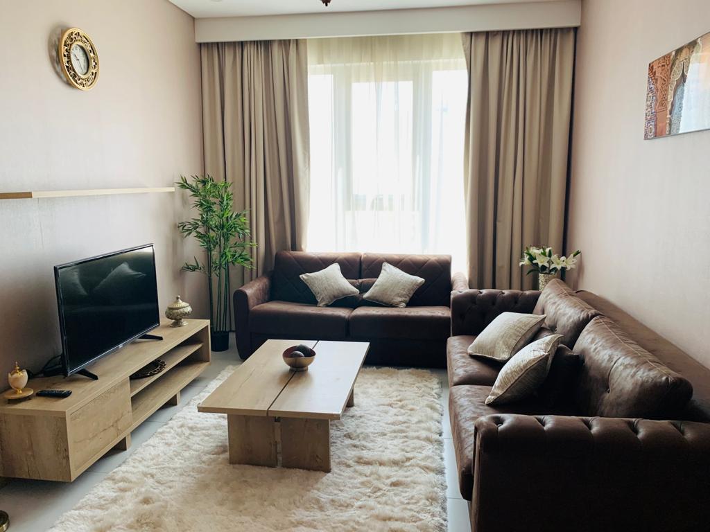 High Floor Fully Furnished City View 1BHK Apartment For Rent