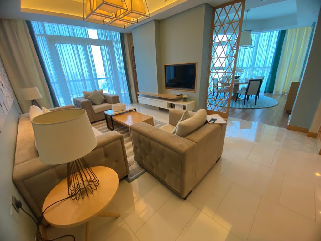 High Floor Luxury Sea View W/Balcony 2BHK Apartment For Rent