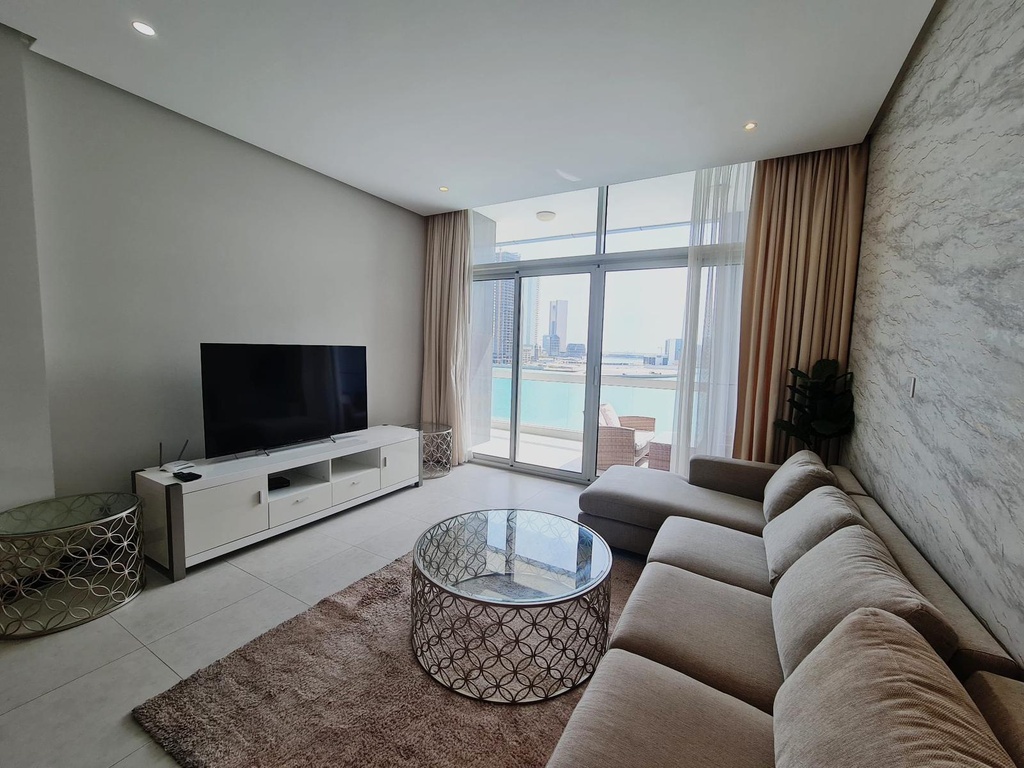 Fully Furnished Luxury Sea View 3BHK + Maid Apartment For Rent